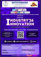 Industry Innovation Hackathon – 24 Hour Innovation Challenge 2026 Hackathon Poster